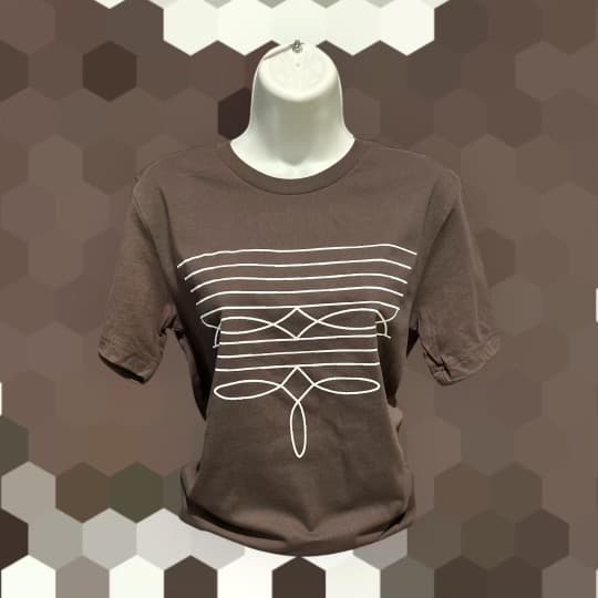 Western Stitch TShirt in Brown